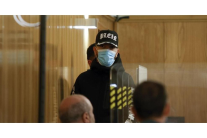 El líder de la banda del BMW 'Pipi', en una imagen de archivo durante el juicio en la Audiencia de Valladolid.- PHOTOGENIC