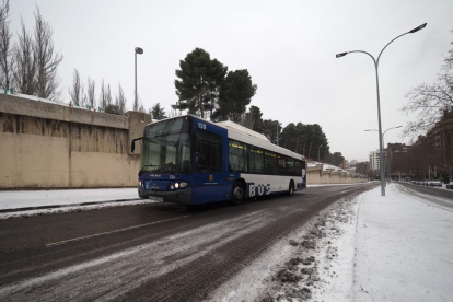 Temporal de nieve en Valladolid. MIGUEL ÁNGEL SANTOS/PHOTOGENIC