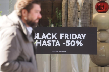 Descuentos por el 'Black Friday' en comercios de Valladolid.- PHOTOGENIC