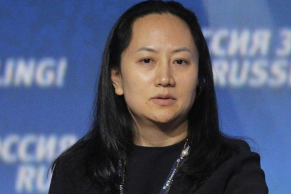 Wanzhou Meng, directora financiera de Huawei.-EPA