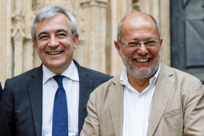 Luis Garicano y Francisco Igea, en una imagen de archivo.- ICAL