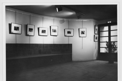 Sala de exposiciones de la Casa Revilla en 1985.- ARCHIVO MUNICIPAL DE VALLADOLID