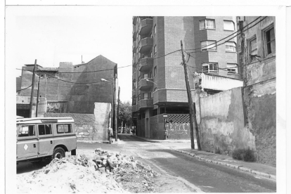 Vista de la calle Padilla en 1986.- ARCHIVO MUNICIPAL DE VALLADOLID