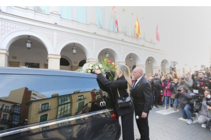 Funeral de Concha Velasco en Valladolid.- ICAL