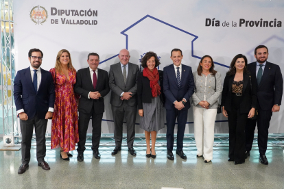 La Diputación de Valladolid celebra con los alcaldes el Día de la Provincia 2023.-ICAL
