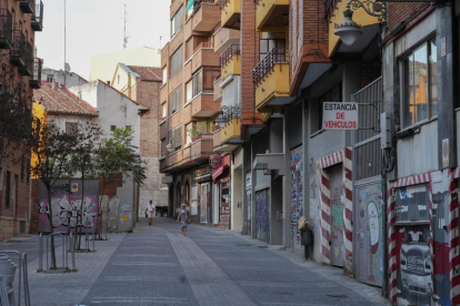 Calle de los Moros del barrio de San Martín.- J.M. LOSTAU