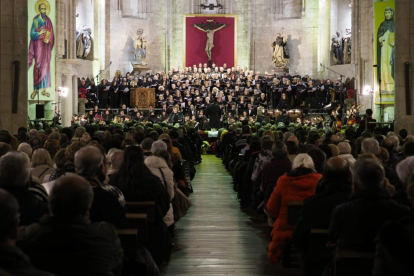 La Joven Orquesta Sinfónica de Valladolid durante su actuación en Roma. E.M.