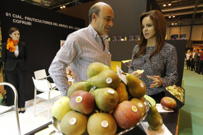 La consejera de Agricultura y Ganadería, Silvia Clemente, visita la Feria Fruit Attraction en Madrid-Ical