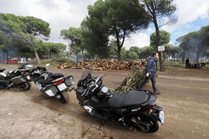 Llegan los primeros motoristas a la 24º concentración Motauros en Tordesillas. PHOTOGENIC.