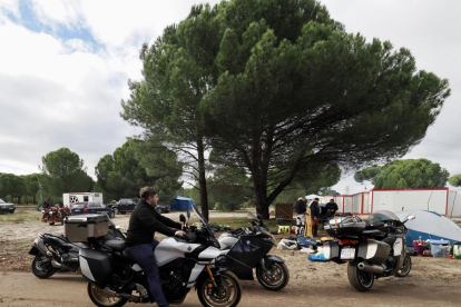 Llegan los primeros motoristas a la 24º concentración Motauros en Tordesillas. PHOTOGENIC.