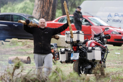 Llegan los primeros motoristas a la 24º concentración Motauros en Tordesillas. PHOTOGENIC.