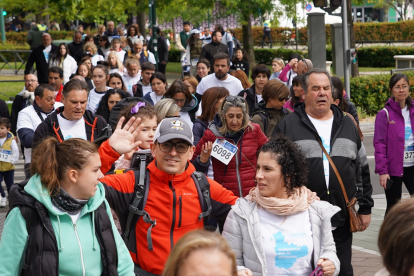 Marcha Solidaria de la Diabetes 2023 en Valladolid. -ICAL