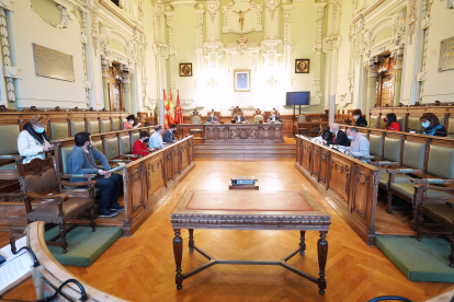 Junta de Gobierno en el Ayuntamiento de Valladolid.| E.M.
