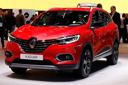 El Nuevo Kadjar, presentado ayer por Renault en el Salón del Automóvil.-E M.
