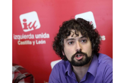 José Sarrión presenta su candidatura a las primarias de IU para las Elecciones Autonómicas de Castilla y León, denominada 'Recuperar la ilusión'-Ical