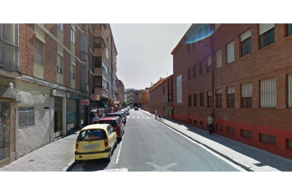 Calle Pólvora de Valladolid.-GGL SW