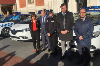 Nueva flota de vehículos de la Policía Municipal-EUROPA PRESS