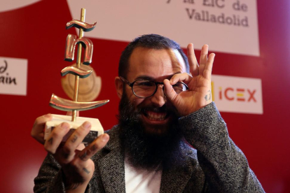 Alberto Montes Pereira, ganador del XII Concurso Nacional de Pinchos y Tapas Ciudad de Valladolid-ICAL