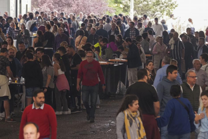 Imágenes de las casetas regionales en las fiestas de Valladolid. PHOTOGENIC