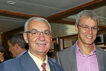 Abel López y Brunos Arias, de Michelin.