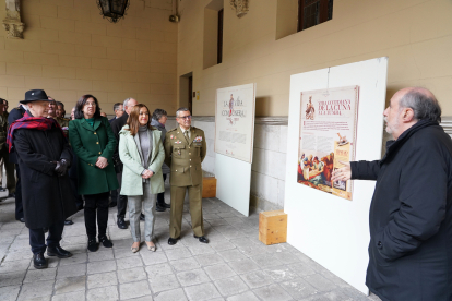 Exposición 'Sala de Banderas' y 'La vida en la época comunera(1492-1530)' en el Palacio Real de Valladolid. ICAL