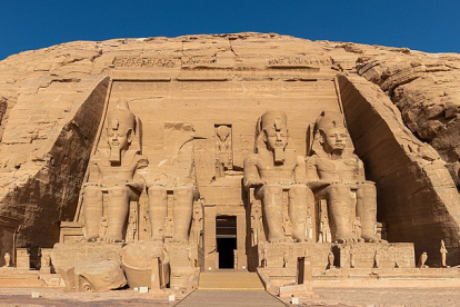 El conjunto de templos de Abu Simbel, al sur de Egipto.- E.M.