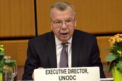 El director ejecutivo de la Oficina de Naciones Unidas contra la Doga y el Delito, Yuri Fedotov.-EFE / LUIS LIDON
