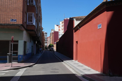 Calle Santa Lucía en el barrio de la Circular. J.M. LOSTAU