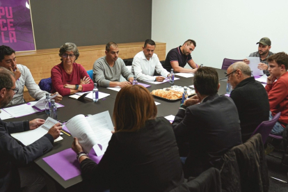 Primera reunión del Consejo Consultivo del Real Valladolid.