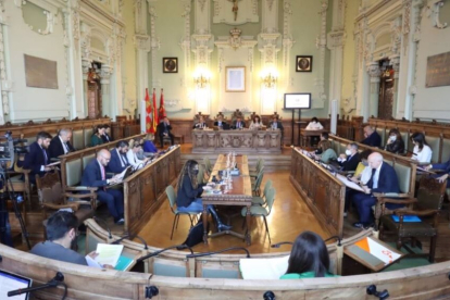 Sesión de pleno del Ayuntamiento de Valladolid.- E. PRESS
