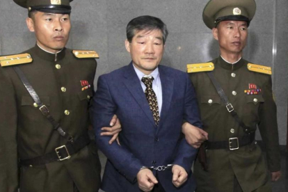 El estadounidense de origen surcoreano Kim Dong Chul.-AP / KIM KWANG HYOL