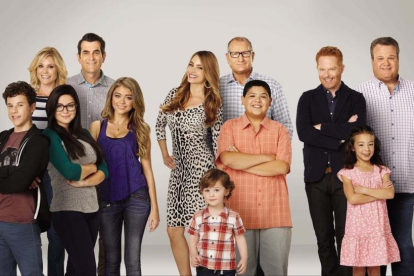 Los actores de la comedia Modern family, en una imagen promocional.-FOX