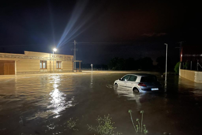 Imagen de archivo de las inundaciones de La Seca. -BOMBEROS DIPUTACIÓN