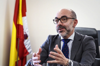 Javier Ortega, Consejero de Cultura y Turismo de la Junta de Castilla y León. - Photogenic/Miguel Ángel Santos