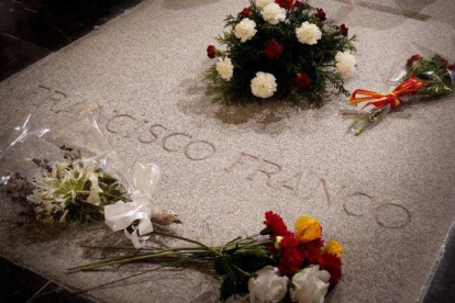 Tumba de Franco en el Valle de los Caídos.-JOSE LUIS ROCA
