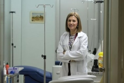 María Victoria Mateos, hematóloga zamorana nombrada la mejor investigadora del mieloma del mundo en 2022.- ICAL