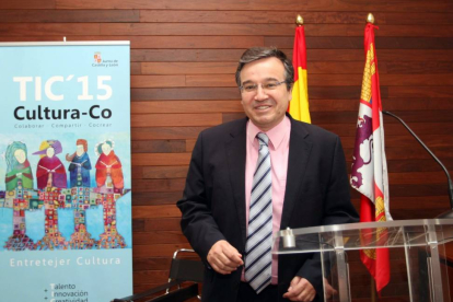 El director de Políticas Culturales, José Ramón Alonso, inaugura las IV jornadas TIC Cultura 2015: cultura colaborativa-ICAL