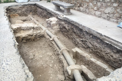 Necrópolis de la Edad Media encontrada en Burgos.-EUROPA PRESS