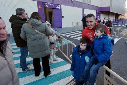 Entrenamiento del Día de Reyes del Real Valladolid. / Photogenic/Miguel Ángel Santos