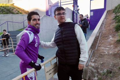 Entrenamiento del Día de Reyes del Real Valladolid. / Photogenic/Miguel Ángel Santos