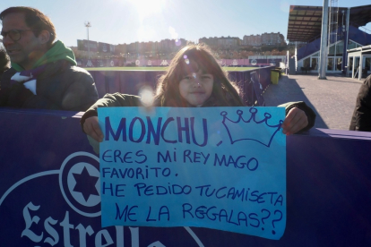 Entrenamiento del Día de Reyes del Real Valladolid. / Photogenic/Miguel Ángel Santos