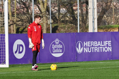 Entrenamiento del Día de Reyes del Real Valladolid. / Photogenic/Miguel Ángel Santos