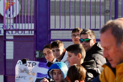 Entrenamiento del Día de Reyes del Real Valladolid. / Photogenic/Miguel Ángel Santos