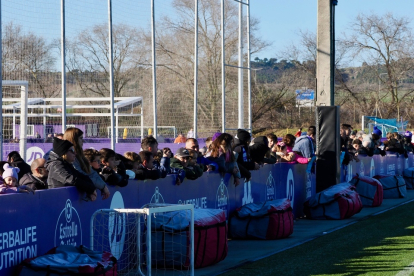 Entrenamiento del Día de Reyes del Real Valladolid. / Photogenic/Miguel Ángel Santos