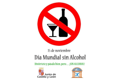 15 de noviembre, Día Mundial Sin Alcohol.-ATRA.
