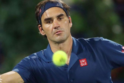 Roger Federer, en Dubái.-REUTERS / AHMED JADALLAH