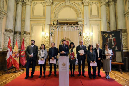 El equipo de Gobierno del Ayuntamiento de Valladolid, e-MIRIAM CHACÓN / ICAL