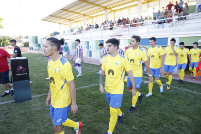 Partido del trofeo Diputación entre el Real Valladolid promesas y el Íscar. PHOTOGENIC / CARLOS LLORENTE