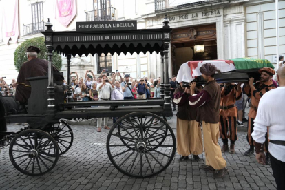 Valladolid rinde honores en un funeral al príncipe irlandés Red Hugh O'Donnell.-J. M. LOSTAU