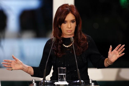 La expresidenta de Argentina, Cristina Fernandez de Kirchner. /-MARCOS BRINDICCI (REUTERS)